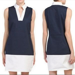 Sail to Sable Color Block Shift Dress